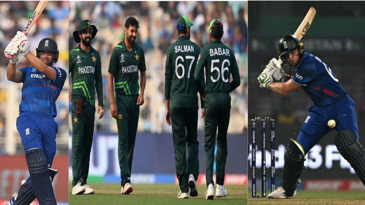 PAK vs ENG: सेमीफायनलमधून बाहेर पडलेल्या पाकिस्तानसाठी प्रतिष्ठेची लढाई, इंग्लंडने विजयासाठी ठेवले ३३८ धावांचे आव्हान