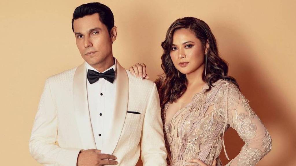 Lin laishram Married to Randeep Hudda