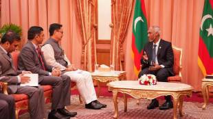 Maldives President Dr Mohamed Muizzu formally made the request when he met the Minister of Earth Sciences of India minister Mr Kiren Rijiju