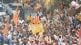 Crowd for Manoj Jarange Patils meeting in Thane