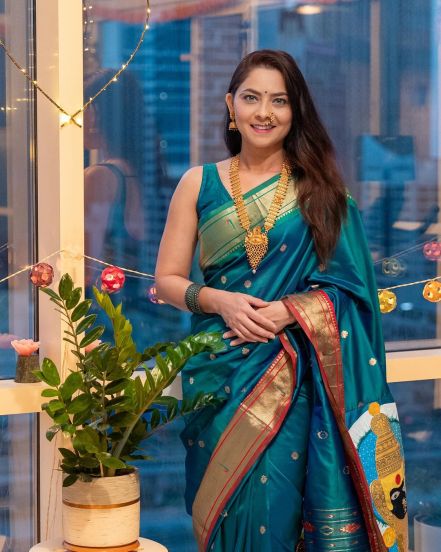 Marathi Celebrity Abroad Diwali Celebration Photos