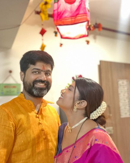 Marathi Celebrity Diwali 2023 Celebration Photos