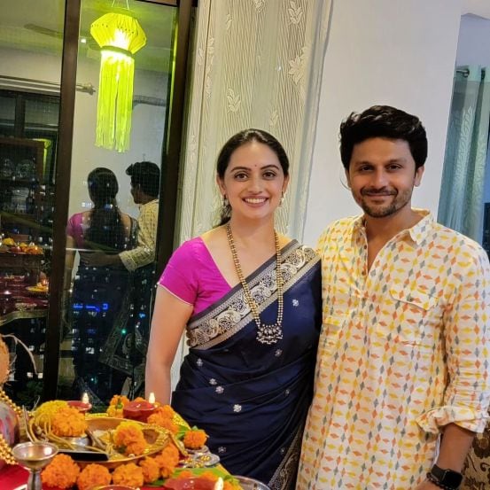 Marathi Celebrity Diwali 2023 Celebration Photos