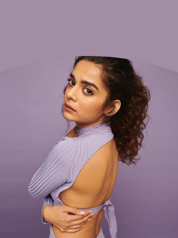 Mithila Palkar Lavender Dress