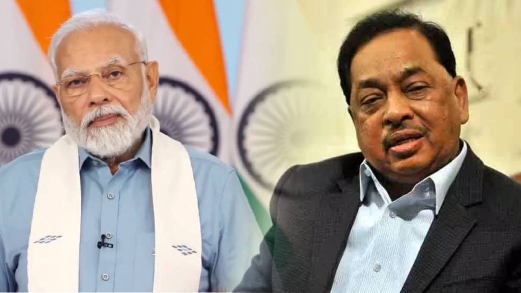 नारायण राणे काही वेळापूर्वी पत्रकार परिषदेत बोलत होते. 