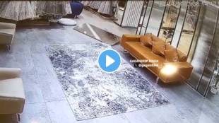 3-year-old girl dies after glass door falls on her in Ludhiana panjab shocking video goes viral on social media
