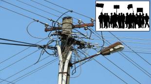 protest of the electricity workers