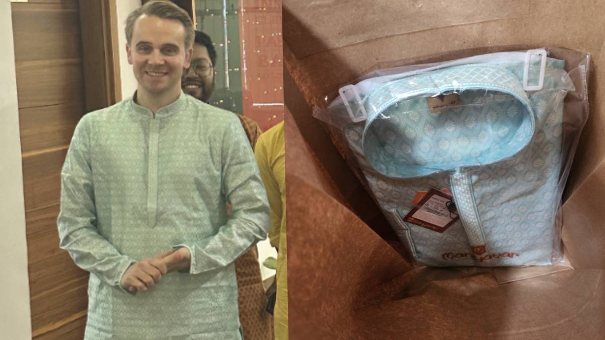 Indian employees ordered kurta-pajama for German colleague After seeing post CEO of the company reacted