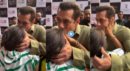 bollywood actor salman khan kissing woman at iffi 2023 video goes viral on social media