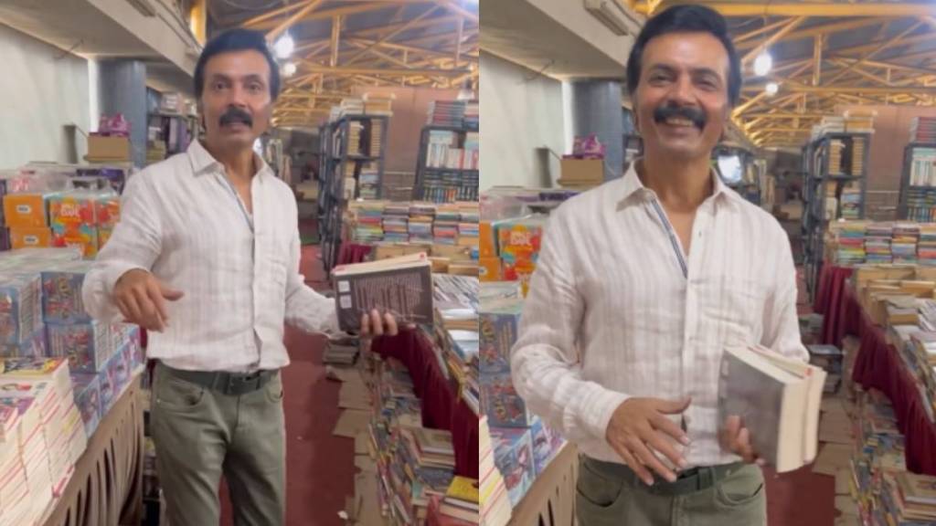 aai kuthe kay karte fame Milind Gawali his experience about mumbai-pune book shop