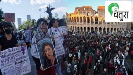 International Day for the Elimination of Violence against Women thousand march across globe to denounce violence against women