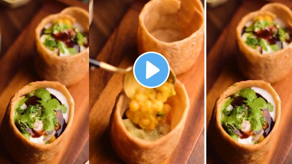 Prepare maida and wheat flour Glass Chaat at home try ones Watch this simple video of the recipe