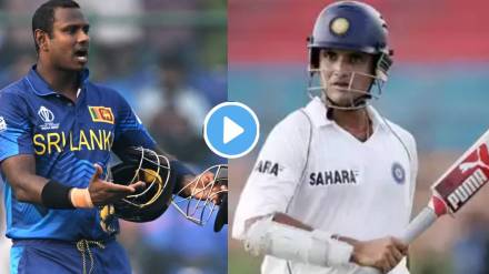 Angelo Mathews became first to be timed out in international cricket