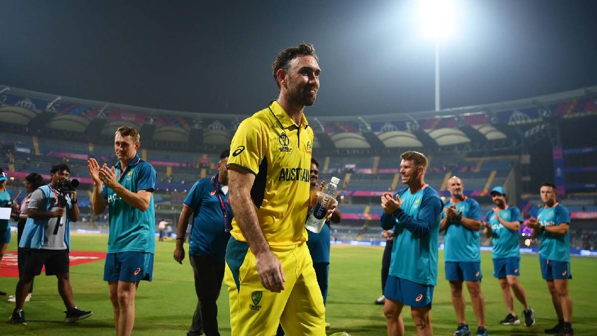 Glenn Maxwell Double Century in world cup 2023 Marathi News