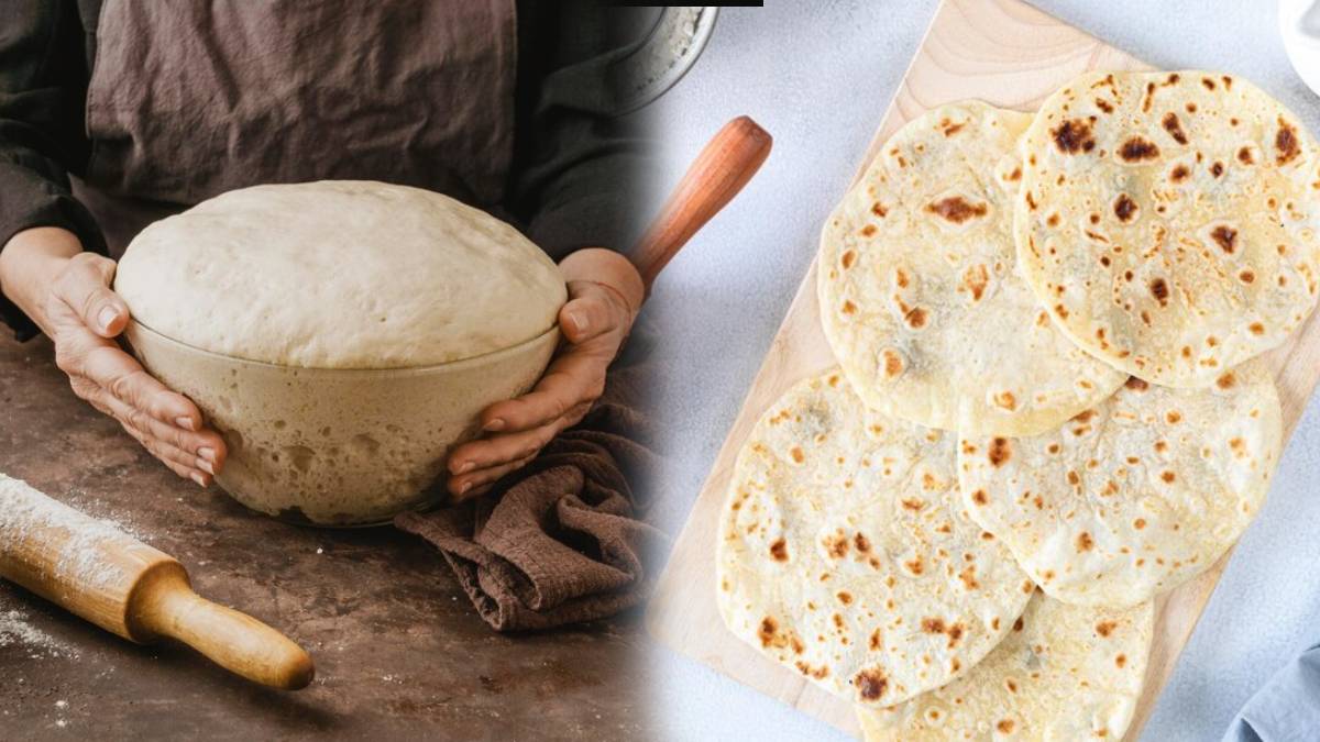 चपातीचे मळलेले पीठ अधिक काळ ताजे आणि मऊ ठेवण्यासाठी वापरा 'ही' ट्रिक