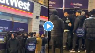 Viral video double money started coming from atm people rush to rob