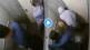 scary ghost standing behind man in toilet watch funny prank viral video