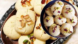How to make nankhatai at home How to make perfect nankhatai? Diwali Faral Recipe Marathi