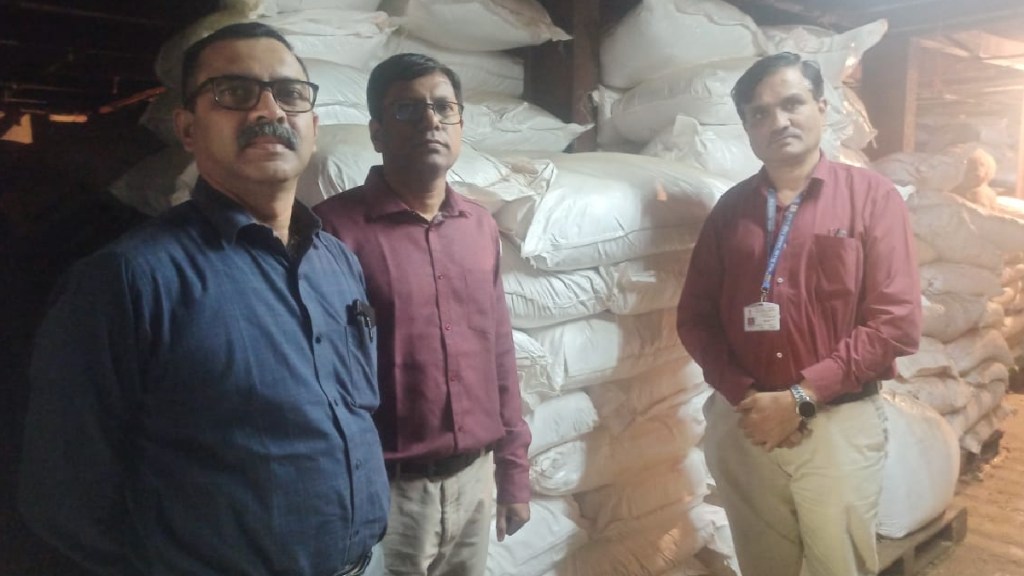 On suspicion of adulteration stocks of chilli coriander powder were seized