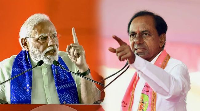 PM Narendra Modi and KCR