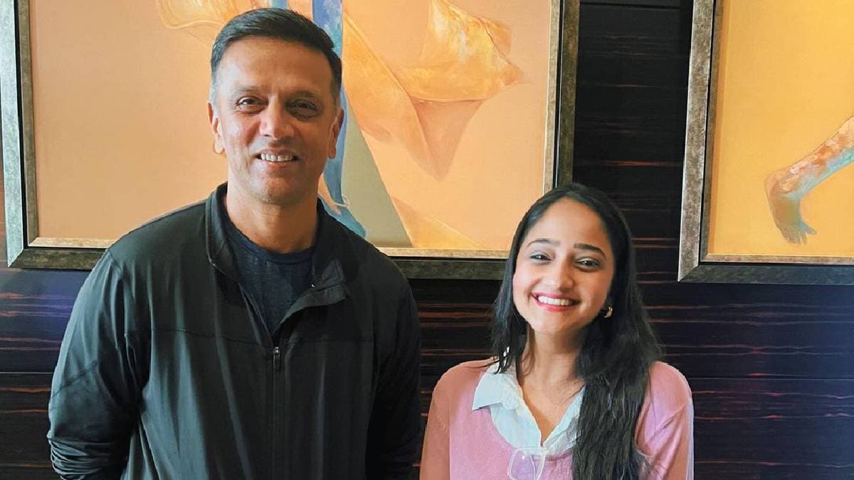 Rahul Dravid And Marathi Actress Aditi Dravid
