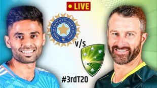 India vs Australia 3rd T20 Live Updates in Marathi