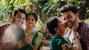 amruta deshmukh and prasad jawade wedding rituals has started