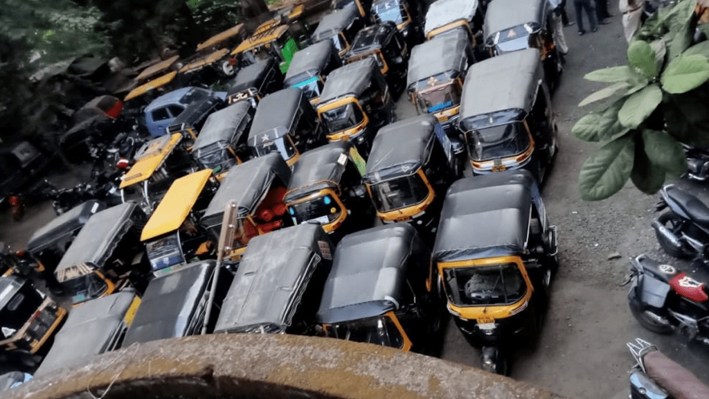 600 autos seized police arbitrarily violating traffic rules nagpur