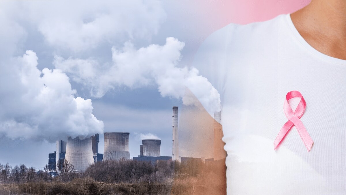 Risk breast cancer air pollution