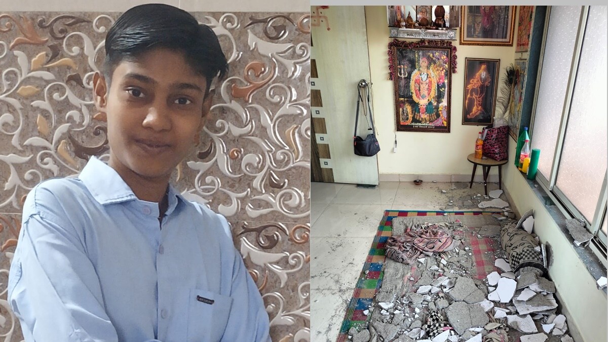 slab collapsed, slab collapsed in bedroom, in virar slab collapsed on woman