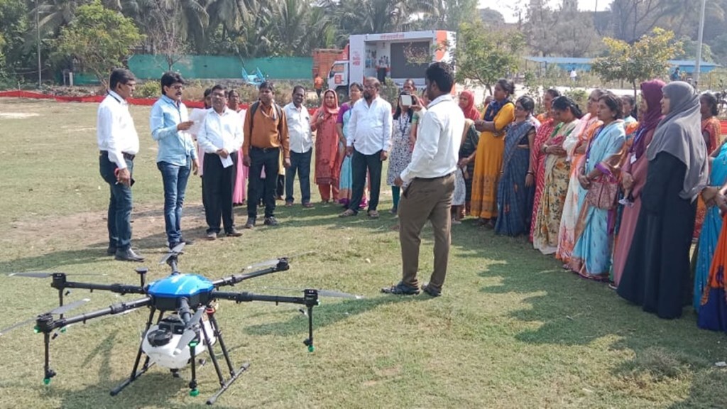 palghar farmers, drone, urea fertilizer