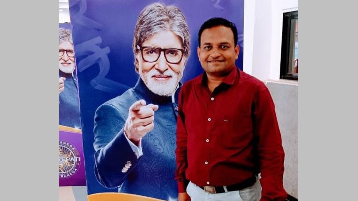 lokesh chaurwar kbc, gondia teacher lokesh chaurwar in kbc