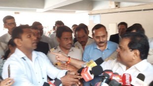 pune minister tanaji sawant, tanaji sawant gets angry on reporter in pune, tanaji sawant angry on reporter