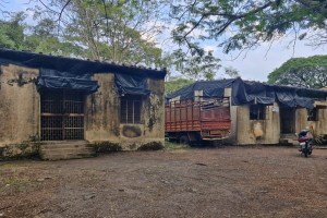 kasa forest development corporation office, dilapidated condition of forest office in kasa