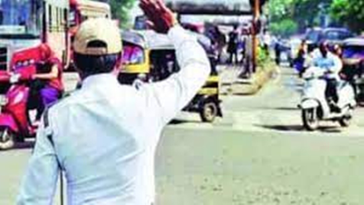 kalyanphata area, traffic route changes kalyanphata today