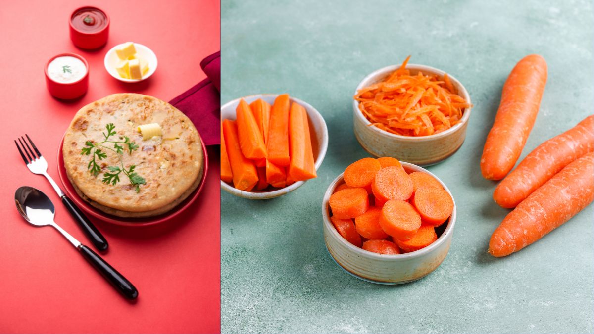 gajar paratha simple ways to make carrot paratha know recipe