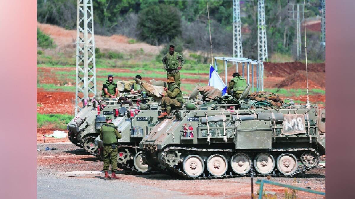 Israeli forces attack Hamas in the Gaza Strip