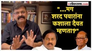 ncp sharad pawar group leader jitendra awhad angry on ncp ajit pawar group leader sunil tatkare