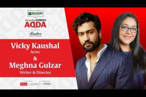 Express Adda Exclusive Interview with Vicky Kaushal and Meghna Gulzar