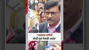 Shivsena MP Sanjay Raut Criticism on Narayan Rane