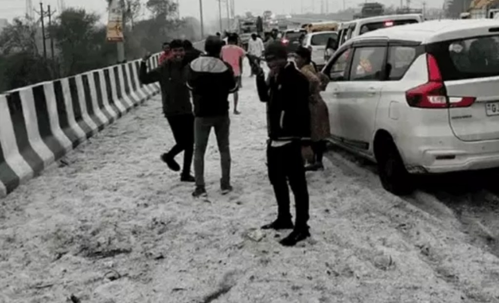 Gujarat Unseasonal rain | gujarat snowfall | Gujarat weather | IMD forecast
