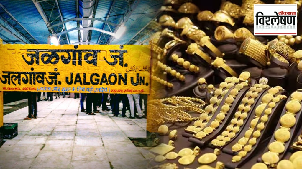 How much is the turnover of gold during diwali in Jalgaon