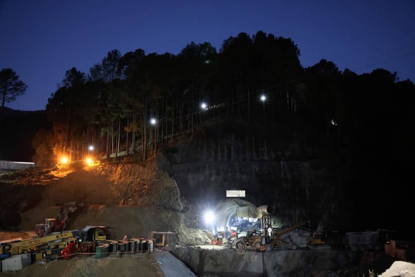 Uttarakhand Tunnel collapse