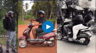A young man install backrest to avoid back pain while riding a bike Watch the viral video