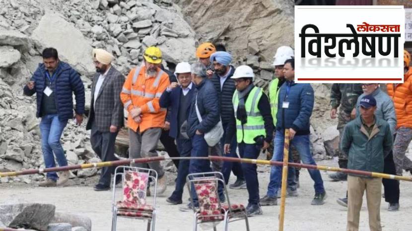 rat-hole mining technique rescue trapped workers Uttarkashi tunnel