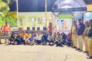 investigation and all-out campaign against criminals by police