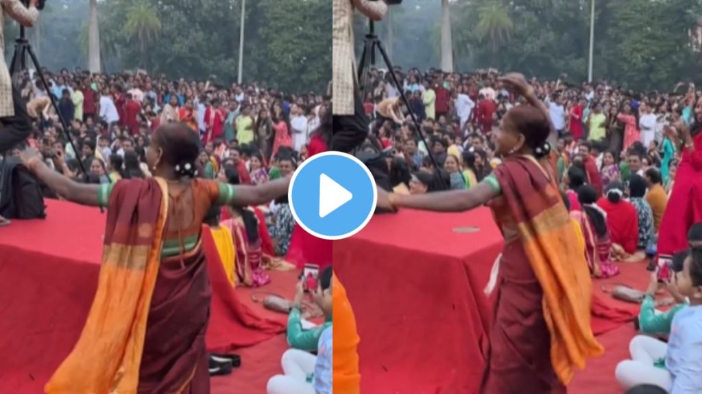 a old lady dance in pune video goes viral