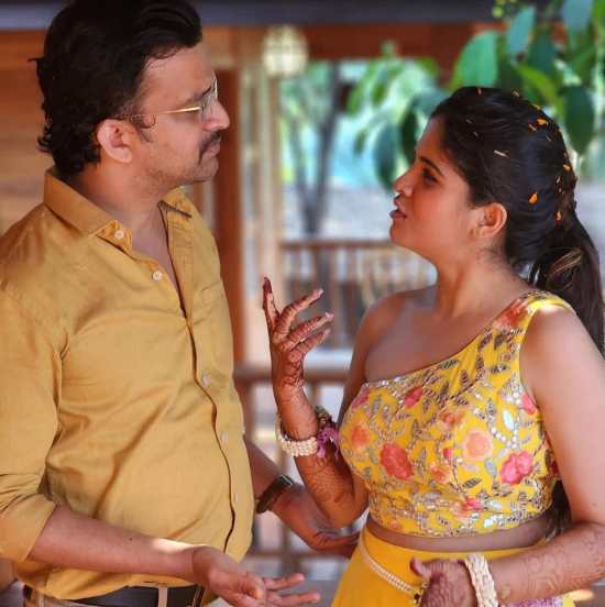 prasad jawade and amruta deshmukh marriage photos