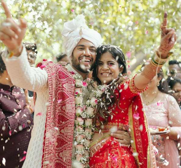 prasad jawade and amruta deshmukh marriage photos