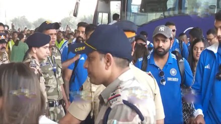 World Cup 2023 Final: Team India reach Ahmedabad to win the World Cup trophy for the third time Video viral on social media